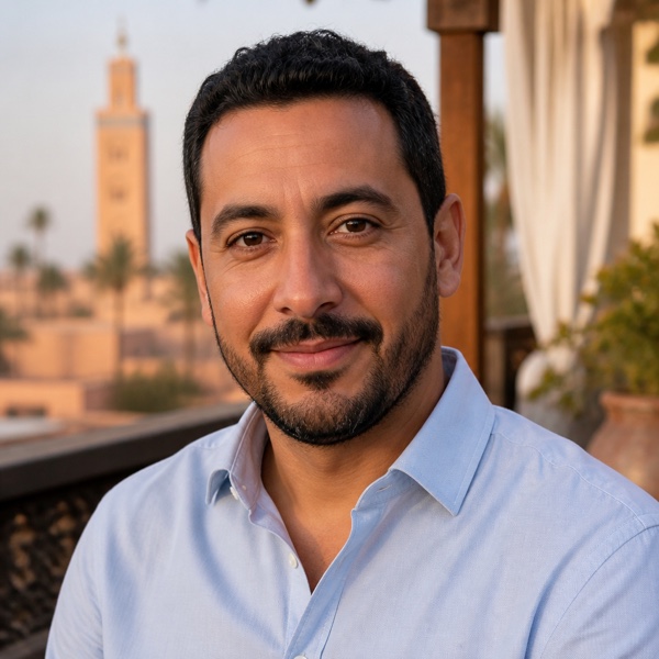 Karim, gestionnaire du logement à Marrakech