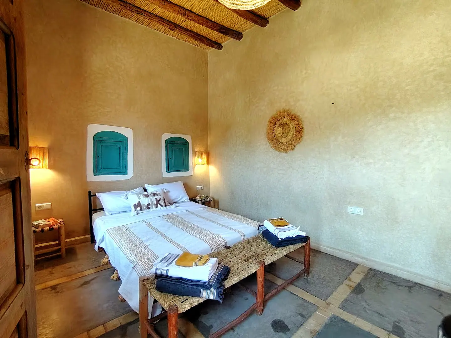 Maison beldi avec piscine dans la vallée de l'Ourika, près de Marrakech, exploitée en courte durée