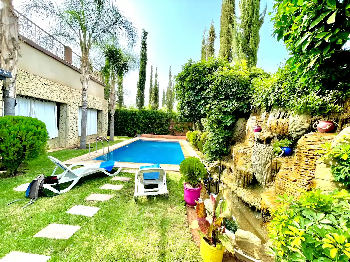 Villa sans Vis-à-Vis + Cheffe cuisinière + 4suite · Marrakech
